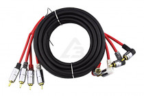 Межблочный кабель URAL 4RCA-PT5M  - 1